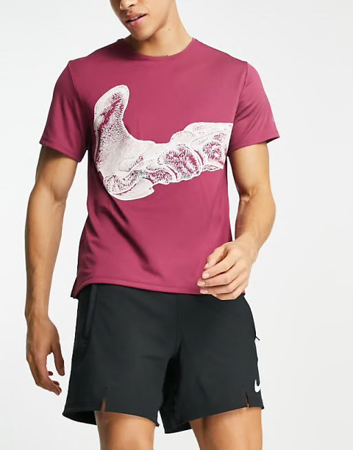 NIKE - Dri-FIT UV Miler Run Division - T-shirt de running