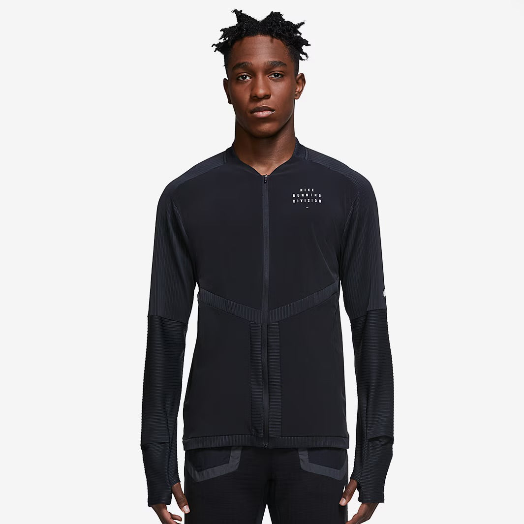 Nike Sweat Avec Fermeture Dri Fit Element Run Division