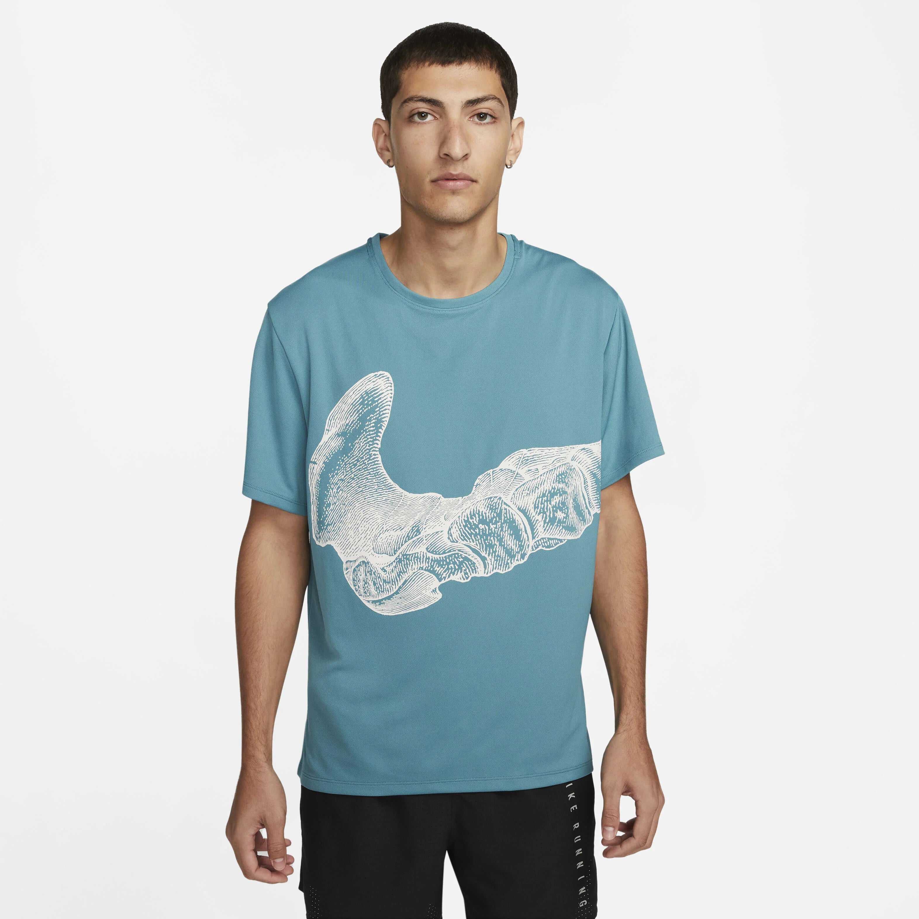 NIKE - Dri-FIT UV Miler Run Division - T-shirt de running